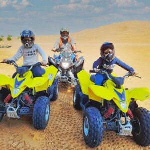 Quad bikes with children