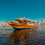 Front View of Dhow on Dubai Creek