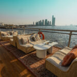Upper deck on Dubai Creek Dhow