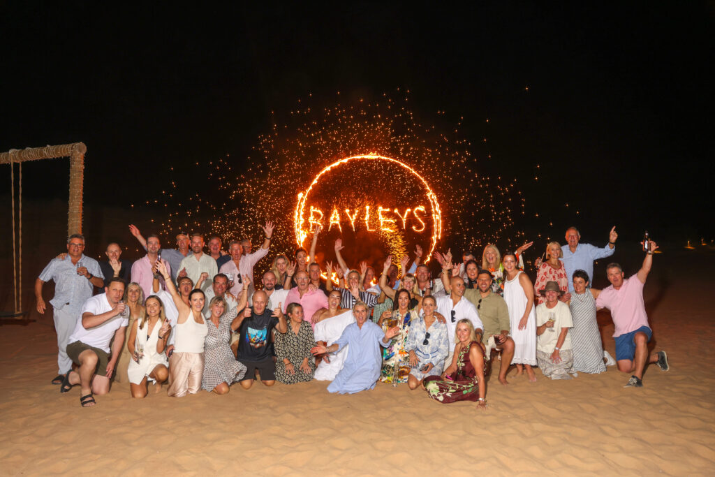Corporate Group photo in Dubai Desert